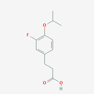 3-(3-Fluoro-4-isopropoxyphenyl)-propionic acid