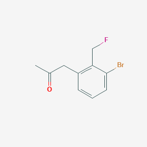 1-(3-Bromo-2-(fluoromethyl)phenyl)propan-2-one