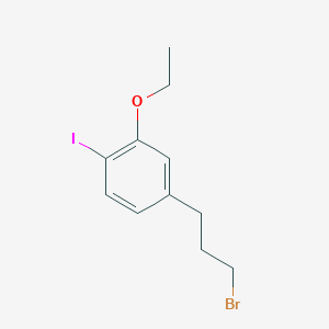 1-(3-Bromopropyl)-3-ethoxy-4-iodobenzene