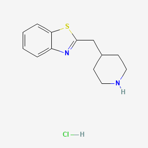 2-(Piperidin-4-ylmethyl)benzo[d]thiazole hydrochloride