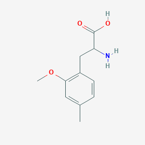 2-Amino-3-(2-methoxy-4-methylphenyl)propanoic acid