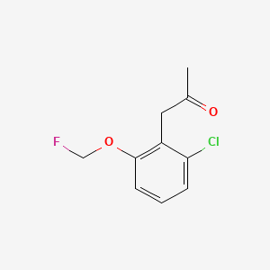 1-(2-Chloro-6-(fluoromethoxy)phenyl)propan-2-one