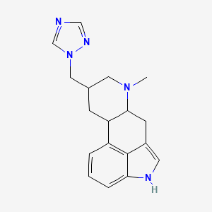 7-methyl-9-(1,2,4-triazol-1-ylmethyl)-6,6a,8,9,10,10a-hexahydro-4H-indolo[4,3-fg]quinoline