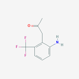 1-(2-Amino-6-(trifluoromethyl)phenyl)propan-2-one