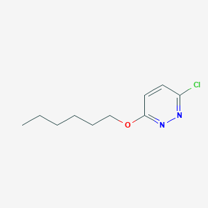 3-Chloro-6-(hexyloxy)pyridazine