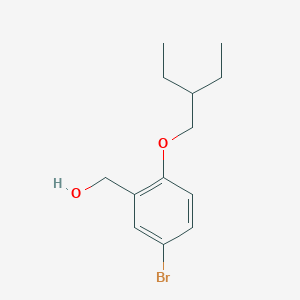 5-bromo-2-(2-ethylbutoxy)Benzenemethanol