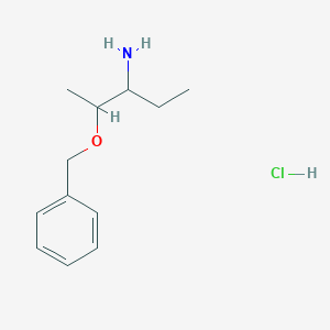 (2S,3R)-2-(Benzyloxy)pentan-3-amine hydrochloride