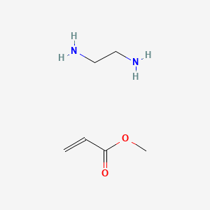 molecular formula C6H14N2O2 B14072348 Starburst(R) (pamam) dendrimer, generation 4.5 CAS No. 26937-01-9