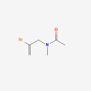 B14072414 Acetamide, N-(2-bromoallyl)-N-methyl- CAS No. 102585-34-2