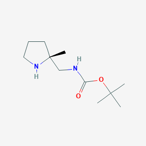 (2R)-2-(Boc-aminomethyl)-2-methylpyrrolidine