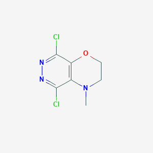 5,8-Dichloro-3,4-dihydro-4-methyl-2H-pyridazino[4,5-B][1,4]oxazine