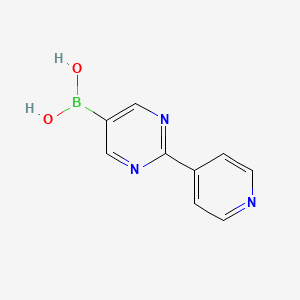 (2-(Pyridin-4-yl)pyrimidin-5-yl)boronic acid