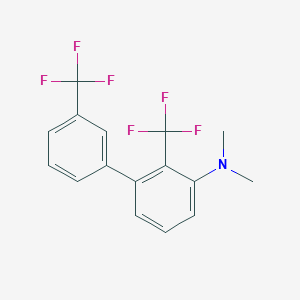 (2,3'-Bis(trifluoromethyl)biphenyl-3-yl)-dimethyl-amine