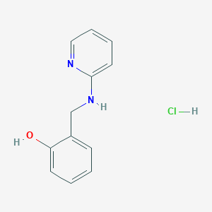 2-{[(Pyridin-2-yl)amino]methyl}phenol hydrochloride