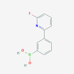 (3-(6-Fluoropyridin-2-yl)phenyl)boronic acid