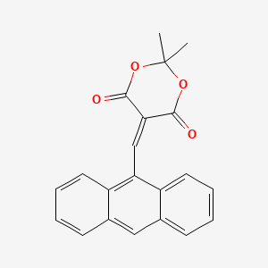 5-(9-Anthrylmethylene)-2,2-dimethyl-1,3-dioxane-4,6-dione