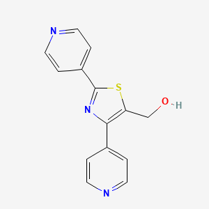 (2,4-Di(pyridin-4-yl)thiazol-5-yl)methanol