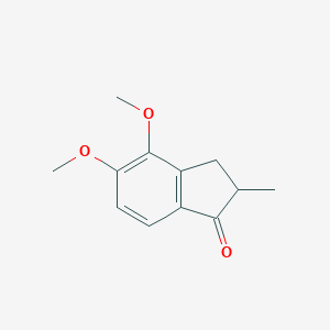 molecular formula C12H14O3 B140728 4,5-Dimethoxy-2-methyl-indan-1-one CAS No. 138261-10-6