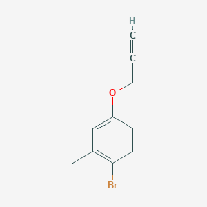 1-Bromo-2-methyl-4-(prop-2-yn-1-yloxy)benzene