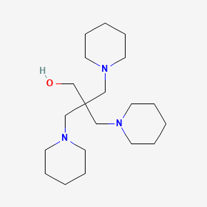 Propanol, 2,2-bis(piperidinomethyl)-3-piperidino-