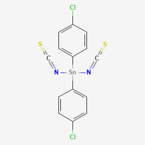 Bis(4-chlorophenyl)(diisothiocyanato)stannane