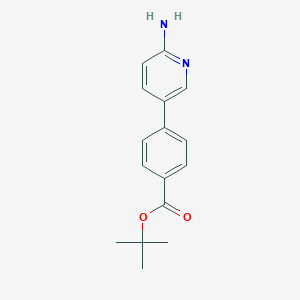 Tert-butyl 4-(6-aminopyridin-3-yl)benzoate