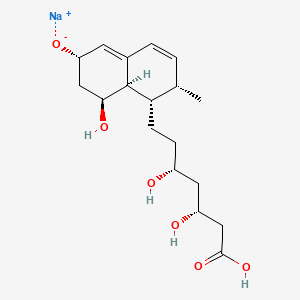 Des(2-methylbutyryl) Pravastatin Sodium Salt