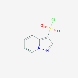 molecular formula C7H5ClN2O2S B1407319 Pyrazolo[1,5-a]pyridine-3-sulfonyl chloride CAS No. 1782229-96-2