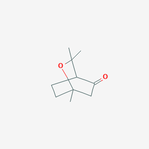 2-Oxabicyclo[2.2.2]octan-5-one, 1,3,3-trimethyl-