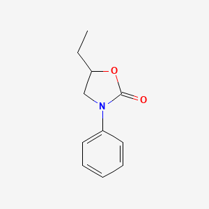 5-Ethyl-3-phenyl-1,3-oxazolidin-2-one