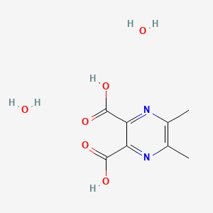 5,6-Dimethylpyrazine-2,3-dicarboxylic acid dihydrate