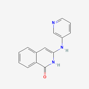 3-[(Pyridin-3-yl)amino]-1,2-dihydroisoquinolin-1-one