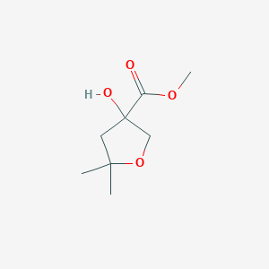 Methyl 3-hydroxy-5,5-dimethyltetrahydrofuran-3-carboxylate