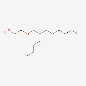 molecular formula C14H30O2 B14073772 2-Butyloctan-1-ol, ethoxylated CAS No. 60636-37-5