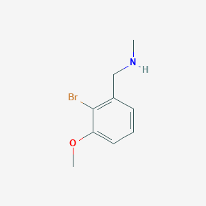 [(2-Bromo-3-methoxyphenyl)methyl](methyl)amine