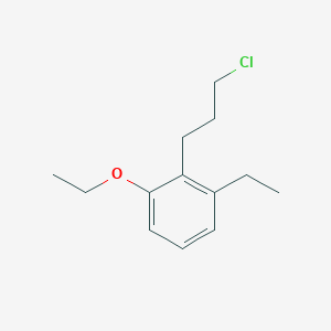 1-(3-Chloropropyl)-2-ethoxy-6-ethylbenzene