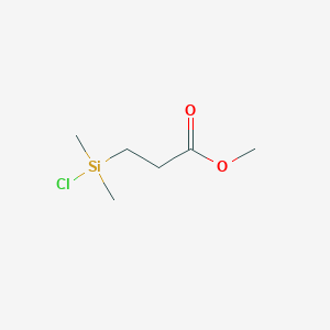 Methyl 3-[chloro(dimethyl)silyl]propanoate