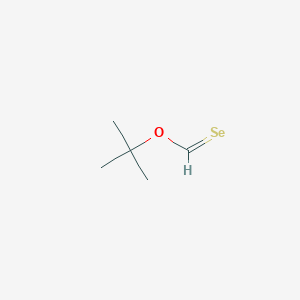 Methaneselenoic acid, O-(1,1-dimethylethyl) ester