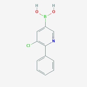 (5-Chloro-6-phenylpyridin-3-yl)boronic acid