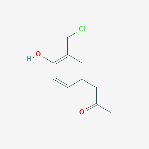 1-(3-(Chloromethyl)-4-hydroxyphenyl)propan-2-one