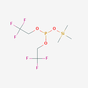 Bis(2,2,2-trifluoroethyl) trimethylsilyl phosphite