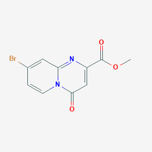 methyl 8-bromo-4-oxo-4H-pyrido[1,2-a]pyrimidine-2-carboxylate