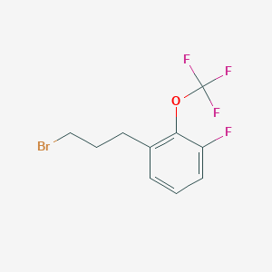 1-(3-Bromopropyl)-3-fluoro-2-(trifluoromethoxy)benzene