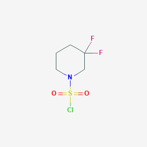 B1407471 3,3-Difluoropiperidine-1-sulfonyl chloride CAS No. 1845716-99-5