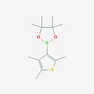 B1407473 4,4,5,5-Tetramethyl-2-(2,4,5-trimethylthiophen-3-yl)-1,3,2-dioxaborolane CAS No. 2064117-97-9