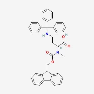 Fmoc-NMeAsn(Trt)-OH