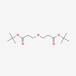 molecular formula C14H26O5 B14074813 Di-tert-butyl 3,3'-oxydipropionate 