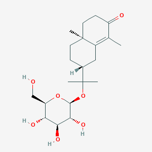 Nelumnucifoside B