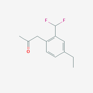 1-(2-(Difluoromethyl)-4-ethylphenyl)propan-2-one