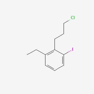 1-(3-Chloropropyl)-2-ethyl-6-iodobenzene